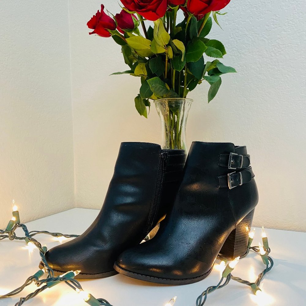 Charlotte Russe Faux Leather Booties